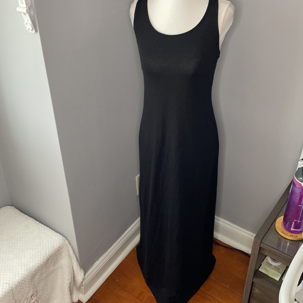 Mossimo Black Racerback Embroided Maxi Dress - Picture 2 of 5